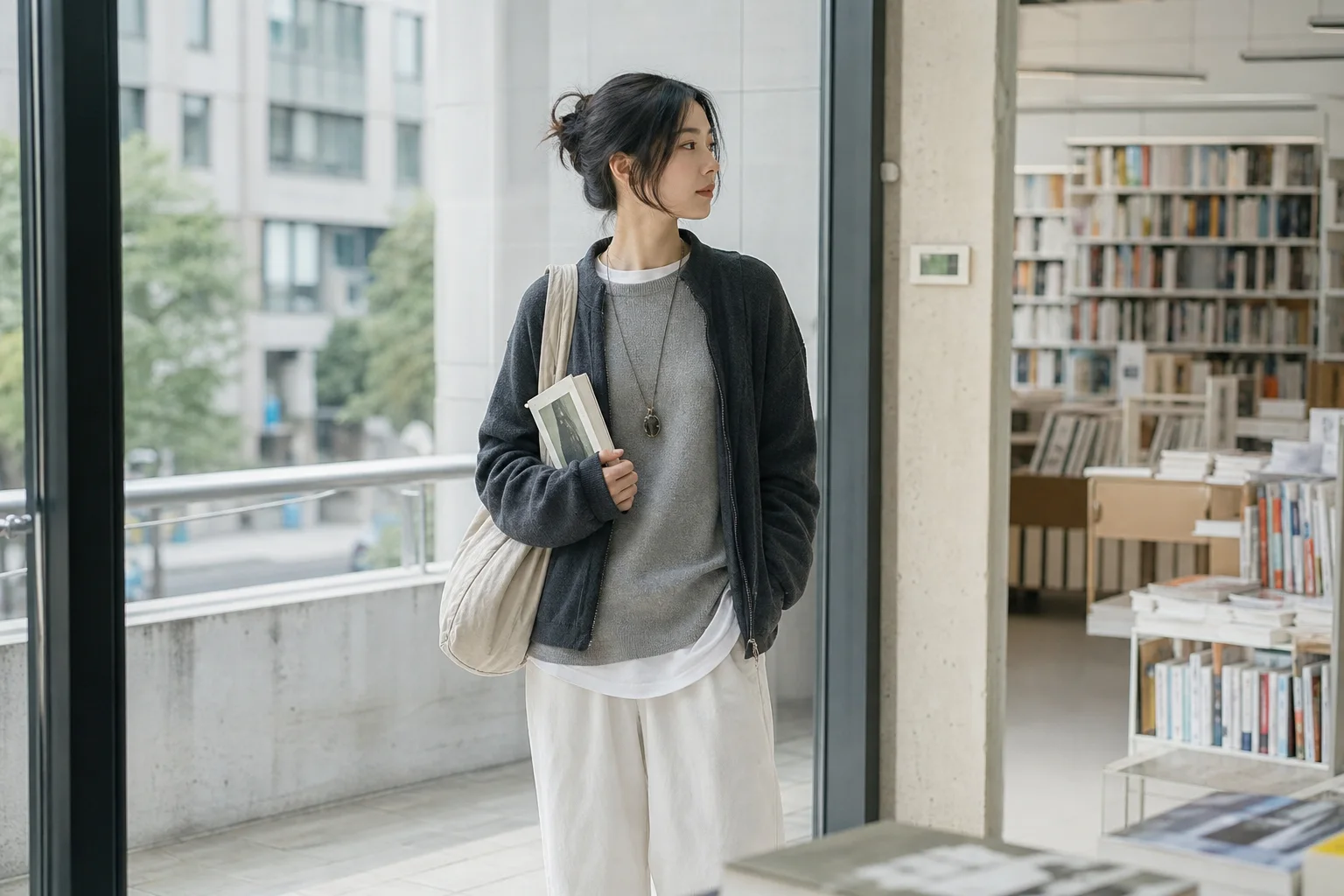 Realistic editorial lifestyle scene illustrating acubi fashion: a practical guide to the clean layered look