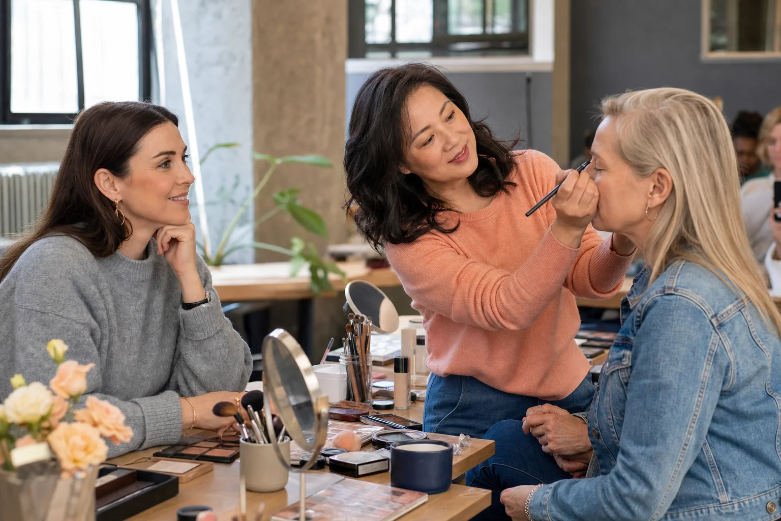 Realistic editorial lifestyle scene illustrating beauty products for beginners: a useful first routine