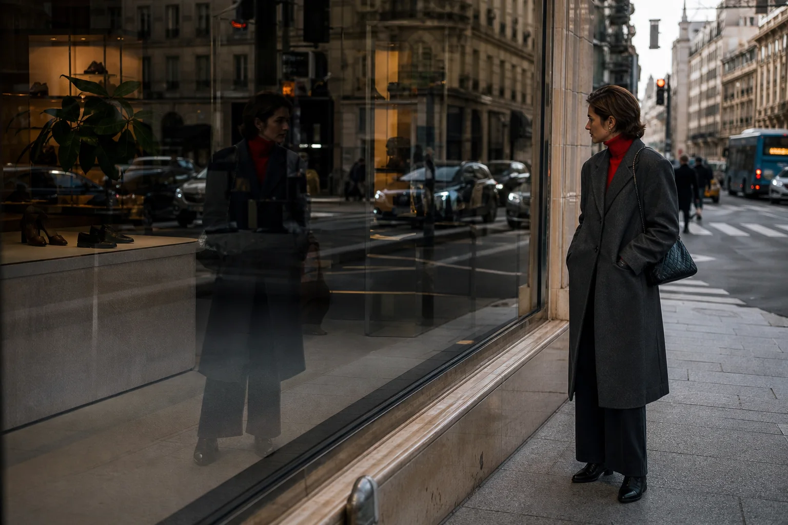 Realistic editorial lifestyle scene illustrating how to find your fashion style without replacing your closet