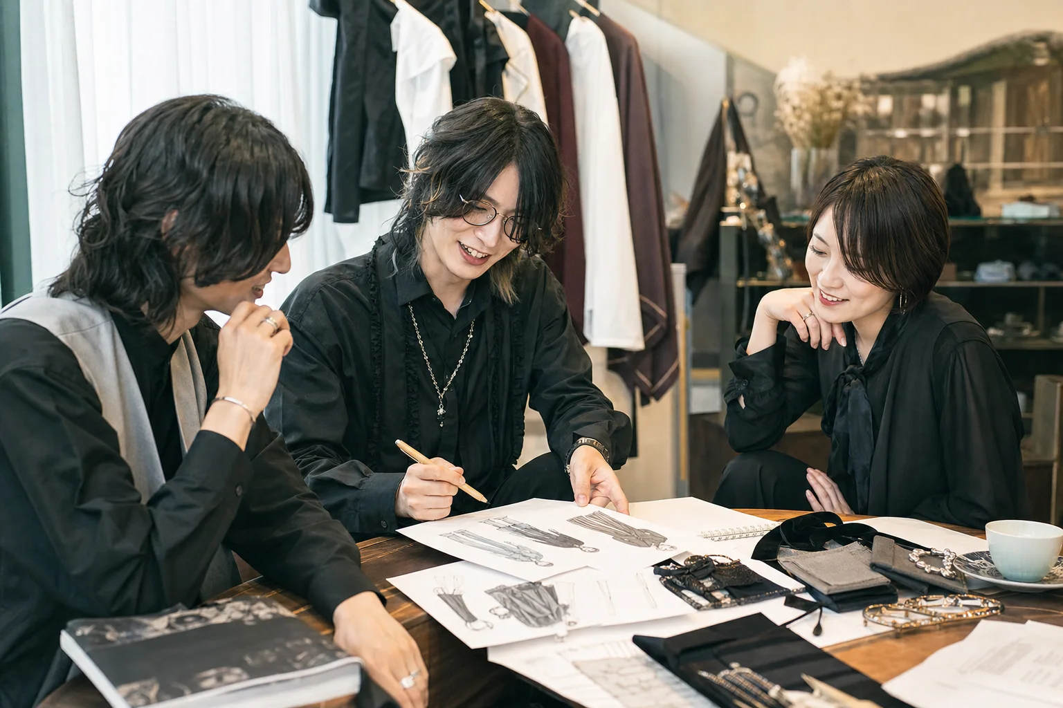 Realistic editorial lifestyle scene illustrating ouji fashion: a beginner guide to balanced outfits